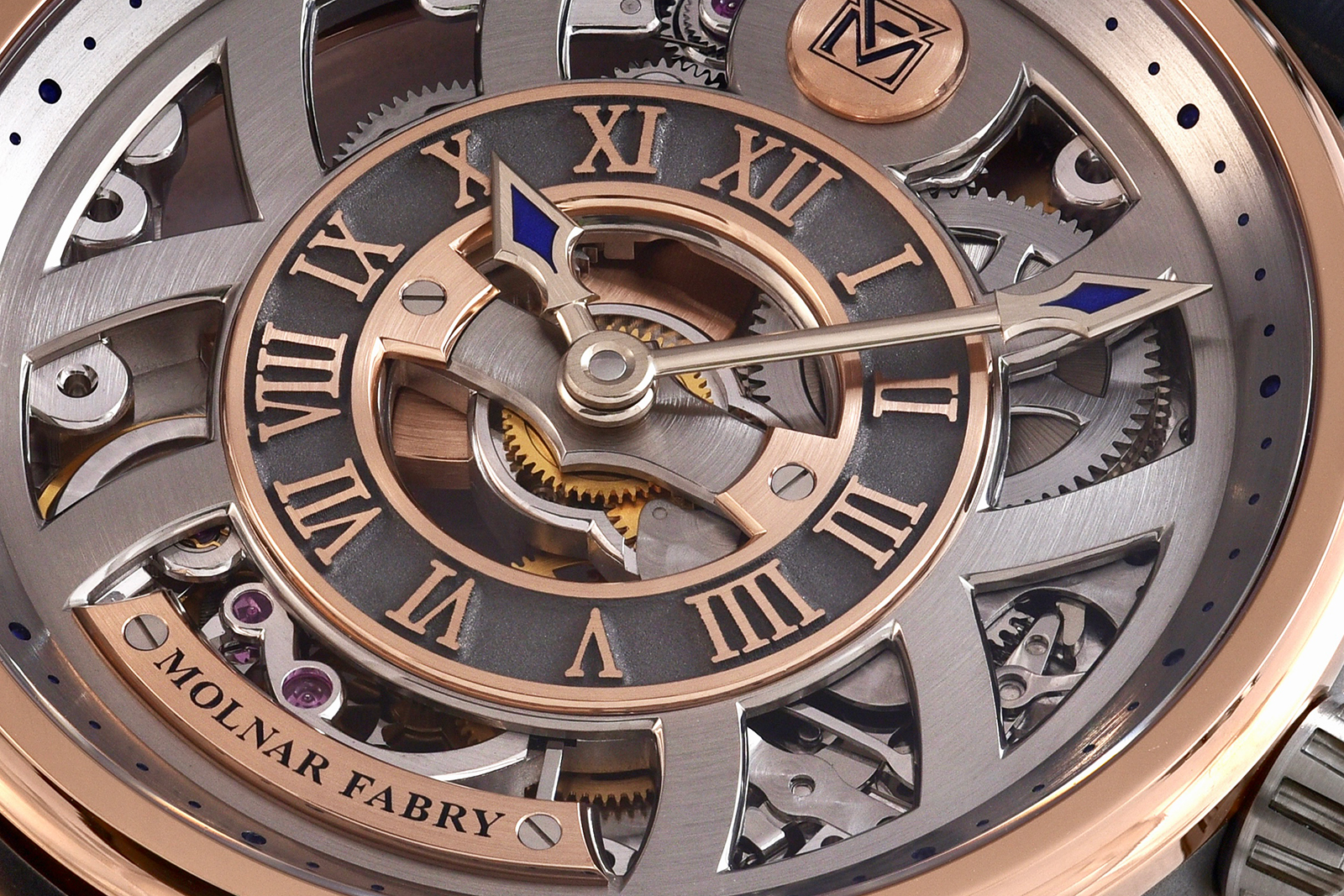 Molnar Fabry Classic Tech Art Dial Closeup — фото 6