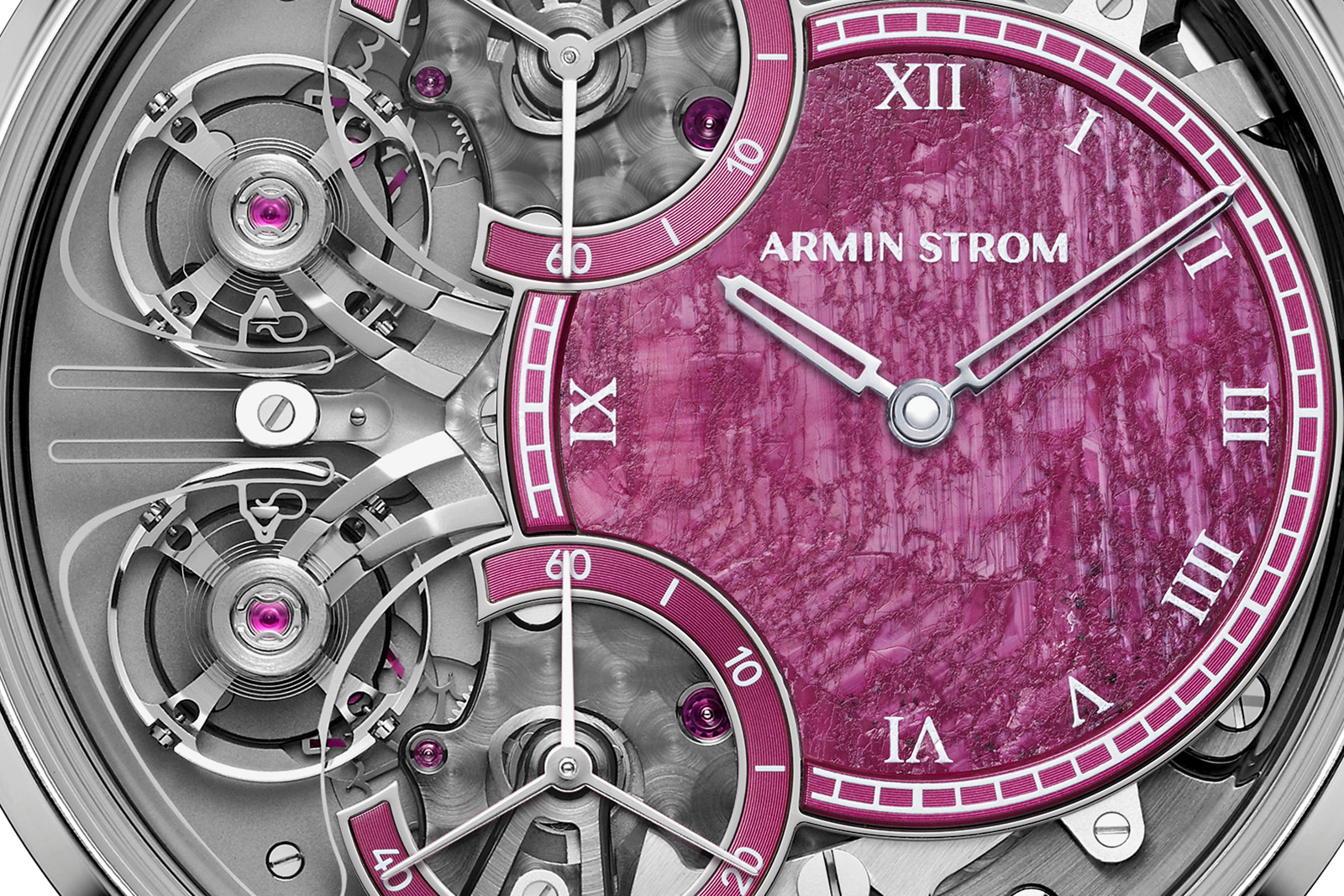Armin Strom Mirrored Force Resonance Ruby Closeup — фото 2
