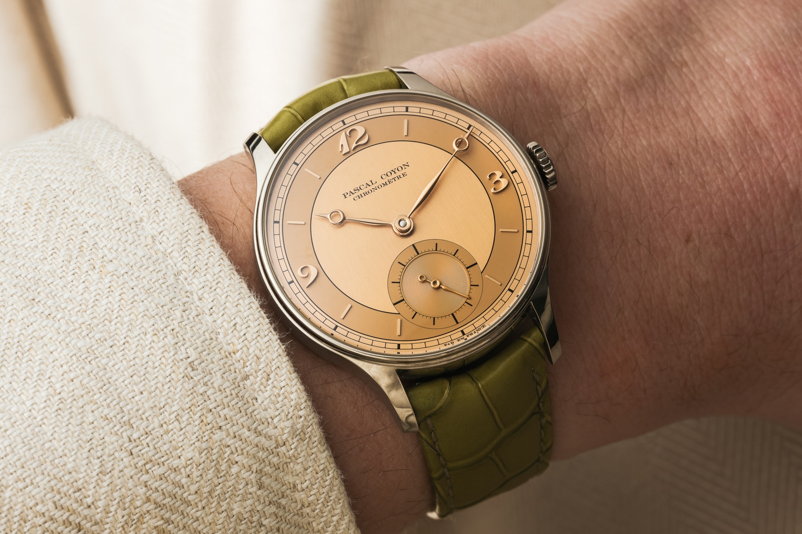 Marteau Echo Highlights Pascal Coyon Series Ii Chronometer — на запястье