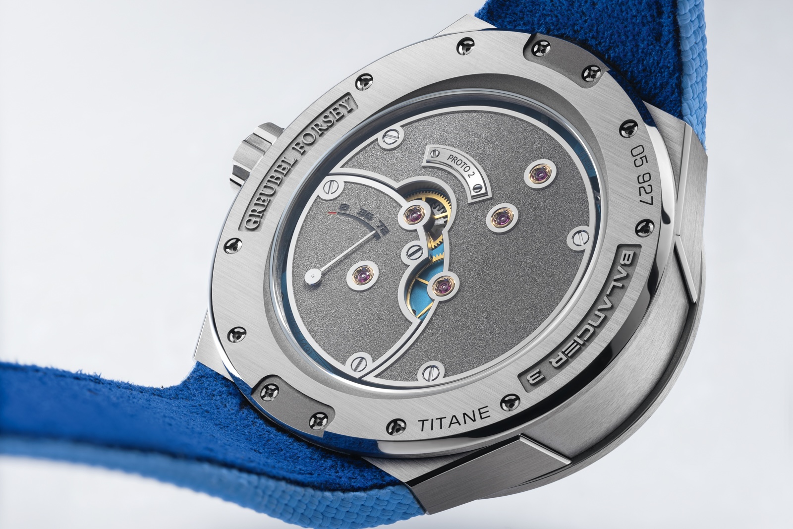 Greubel Forsey Balancier — задняя сторона, корпус
