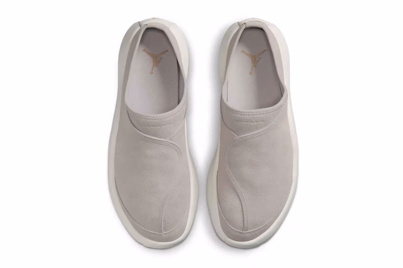 Информация о выпуске моделей Jordan Future Mule «Light Iron Ore» Цвет: Light Iron Ore/White-Medium Brown HV5073-003 — фото 4