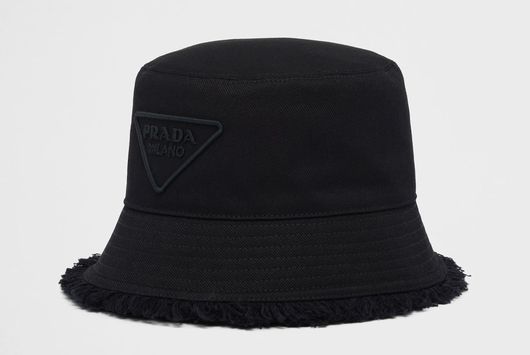 Шляпа-козырек Prada Drill