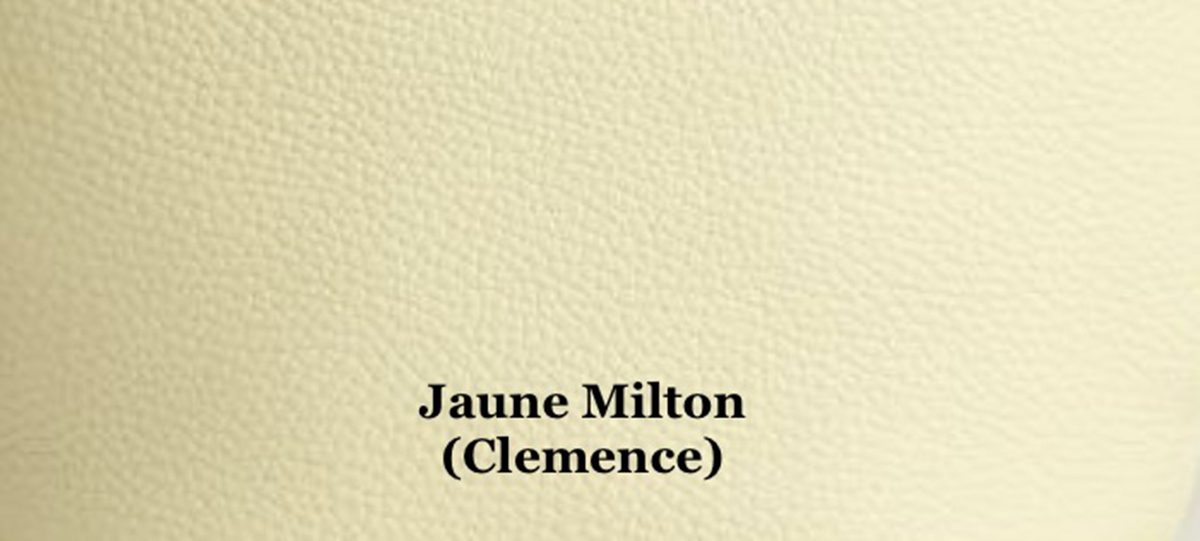 Образец модели Jaune Milton в цвете Clemence — новом оттенке кожи для весенне-летней коллекции 2024 года (TNP).