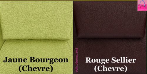 Jaune Bourgeon и Rouge Sellier. Фото