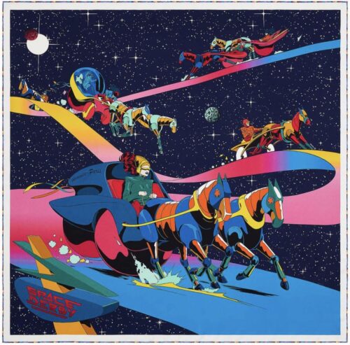 Space Derby — новая модель из коллекции Hermès весна-лето 2021 года, выполненная из шелка шириной 90 см. Мне очень нравится…