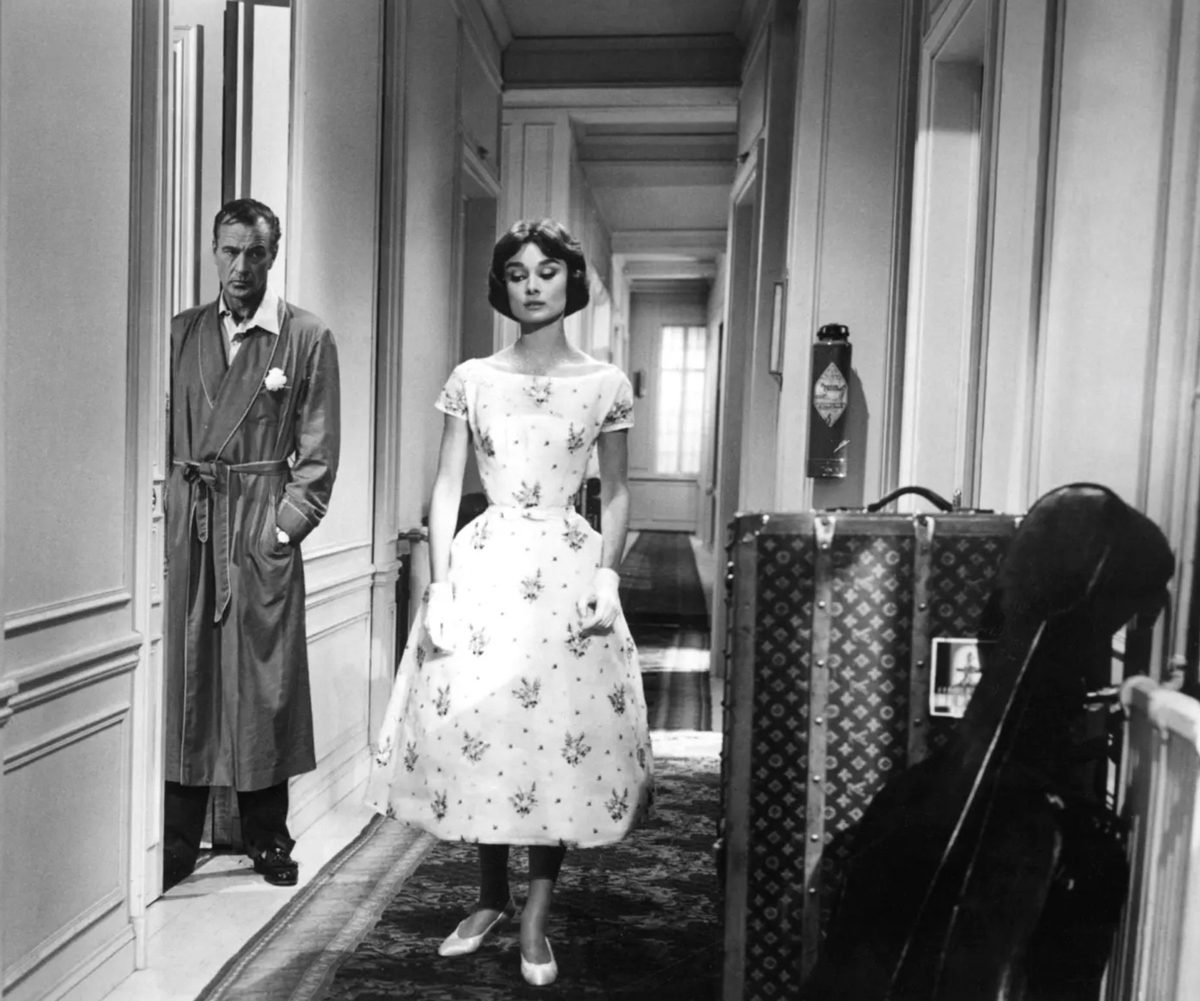 Одри Хепберн в фильме «Любовь после полудня» (1957). Изображение