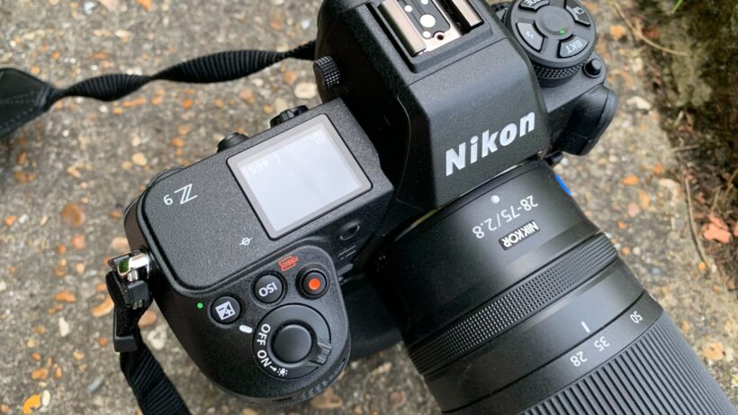 Передняя верхняя часть Nikon Z9