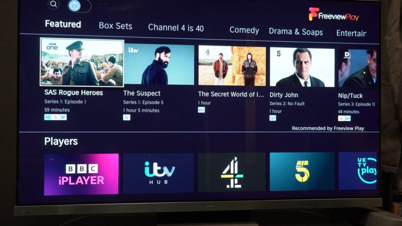 Раздел «Hisense A9H Freeview Play»