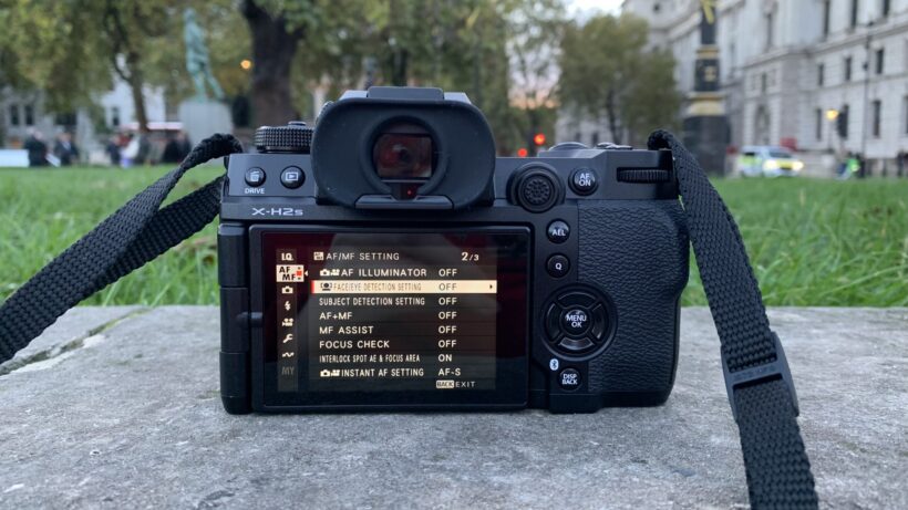 Задняя панель Fujifilm X-H2S