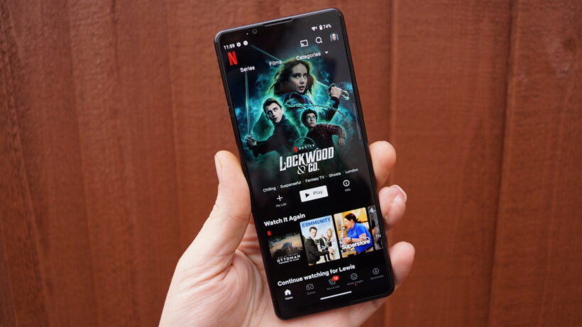 Netflix на Xperia 5 IV