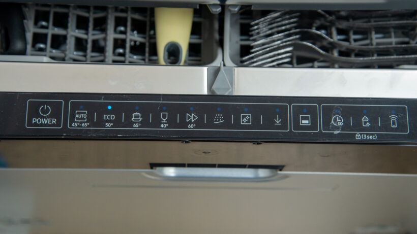 Элементы управления Samsung DW60A8060BB