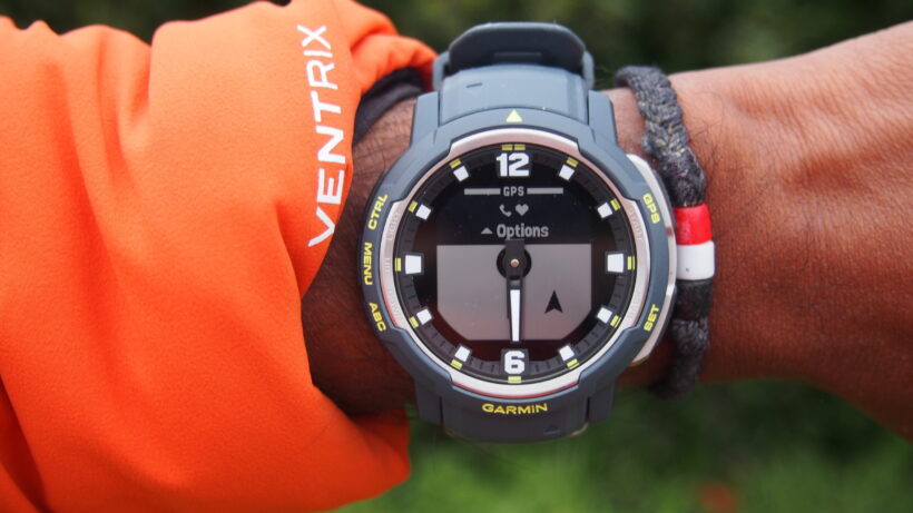 Режим «хлебных крошек» в Garmin Instinct Crossover
