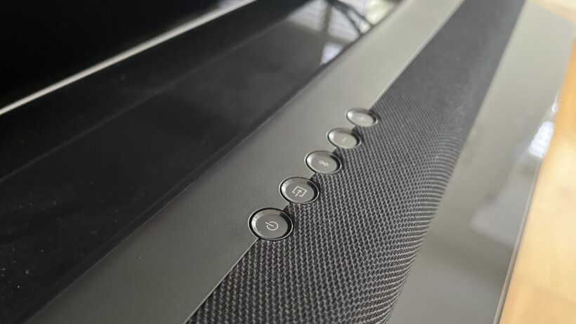 Кнопки на верхней панели Denon DHT-S316