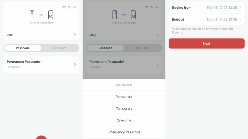 PIN-код приложения SwitchBot Lock