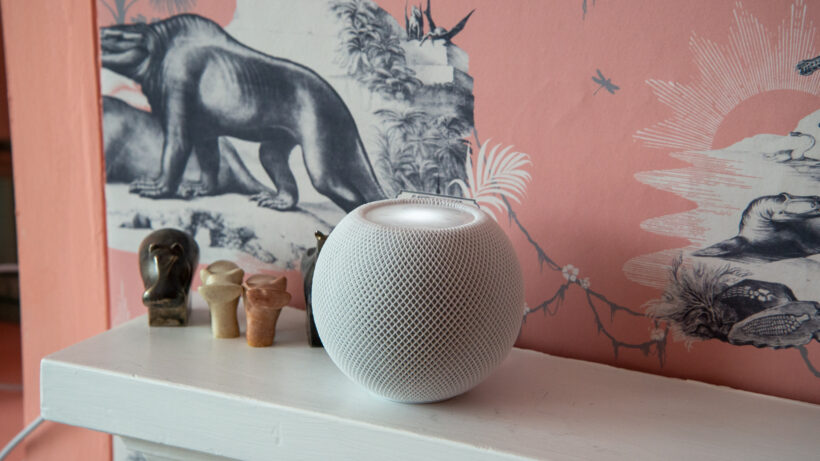 Боковая часть Apple HomePod Mini