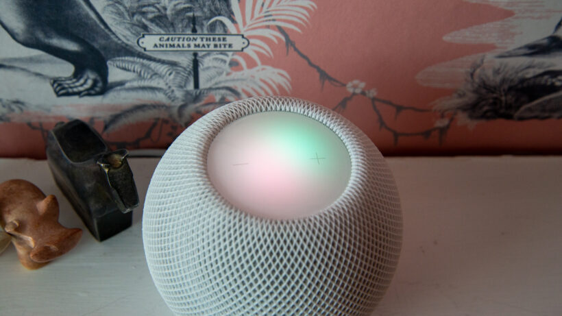 Apple HomePod Mini: Siri включена