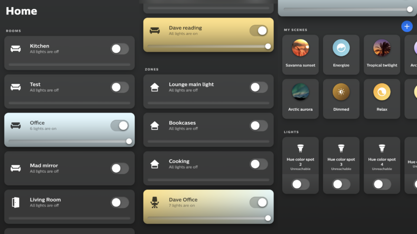 Приложение Philips Hue