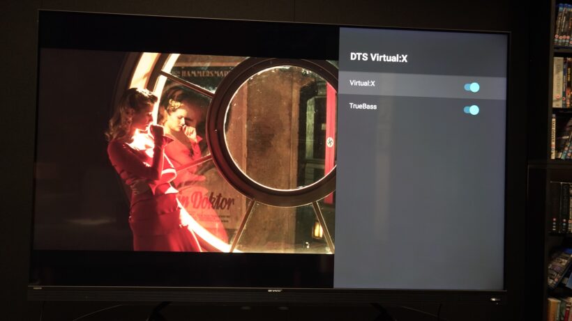 Sharp 65EQ3EA с технологией DTS Virtual X