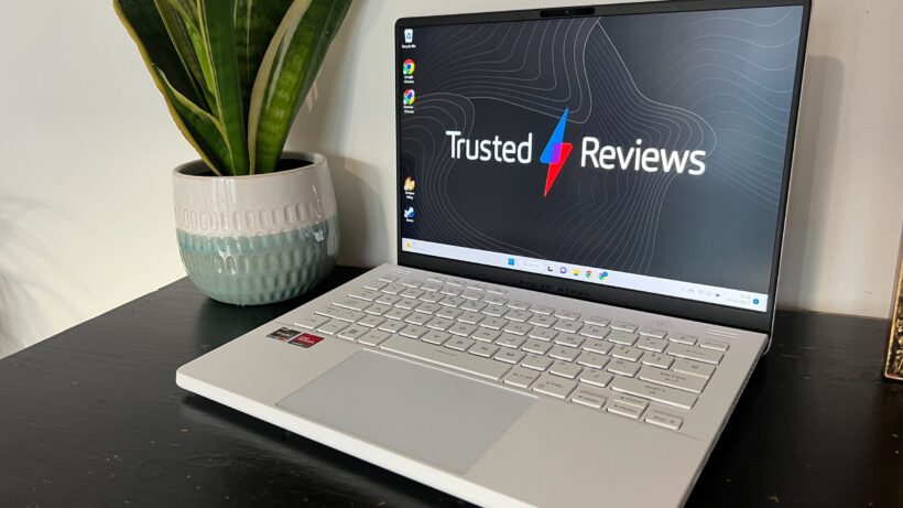 Главный экран TR на Asus ROG Zephyrus G14