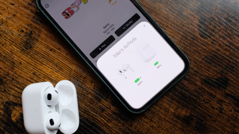 Подключение Apple AirPods 3