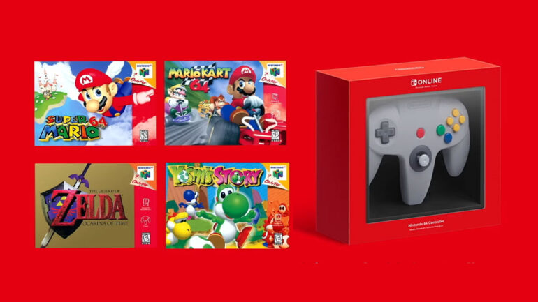 Библиотека N64 на Switch
