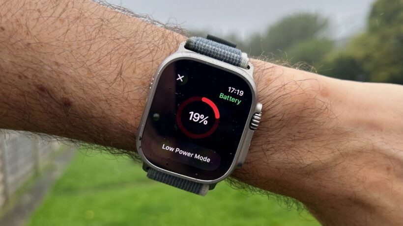 Передняя батарея Apple Watch Ultra 2