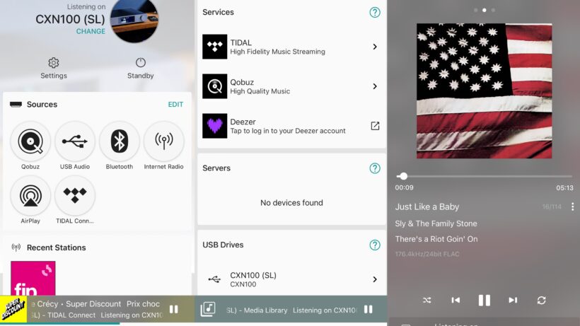 Приложение StreamMagic для Cambridge Audio CXN100