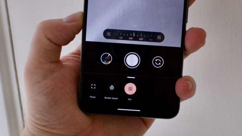 Ручное управление камерой на Pixel 8 Pro