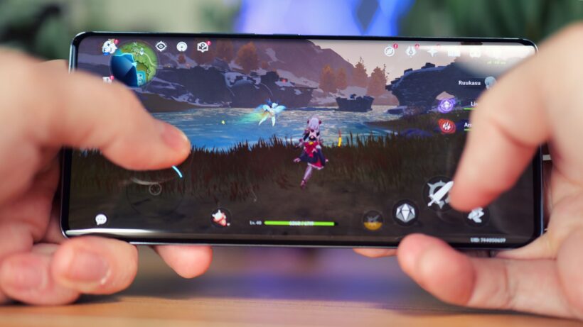 Игра на смартфоне Vivo V30 Pro