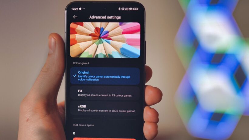 Расширенные настройки дисплея на Xiaomi 14