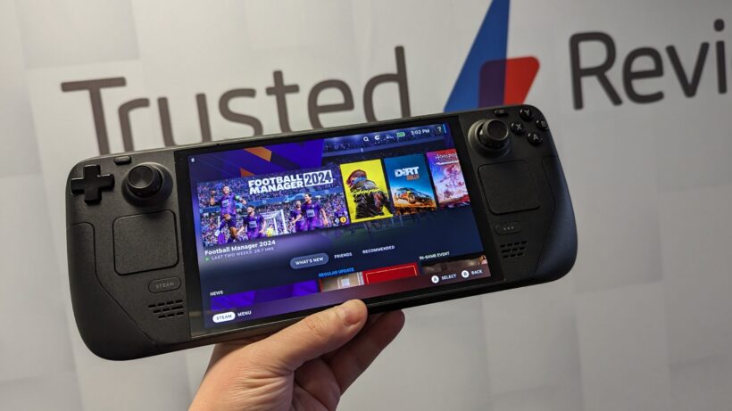 Steam Deck OLED в руках