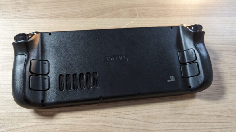 Задняя панель Steam Deck OLED