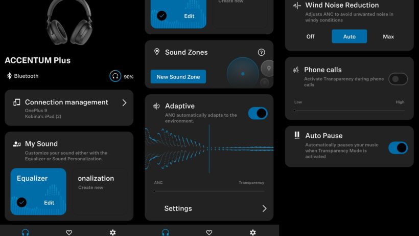 Приложение Sennheiser Accentum Plus