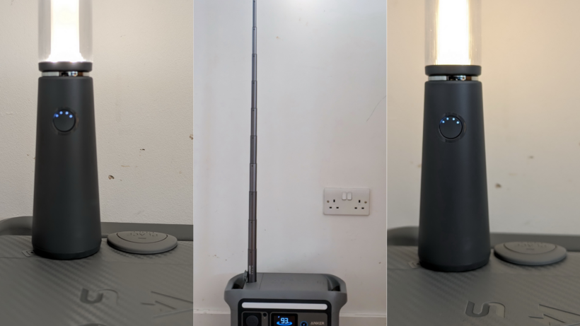 Anker SOLIX C800 Plus: демонстрация работы индикаторов