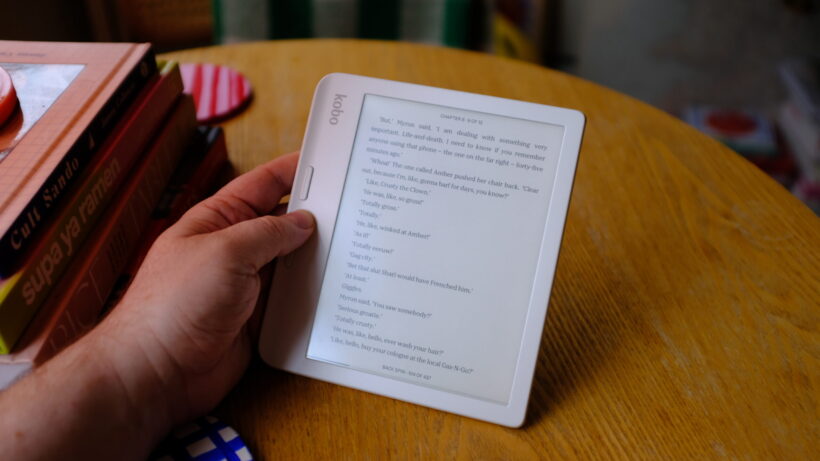 Kobo Libra Colour: чтение на экране