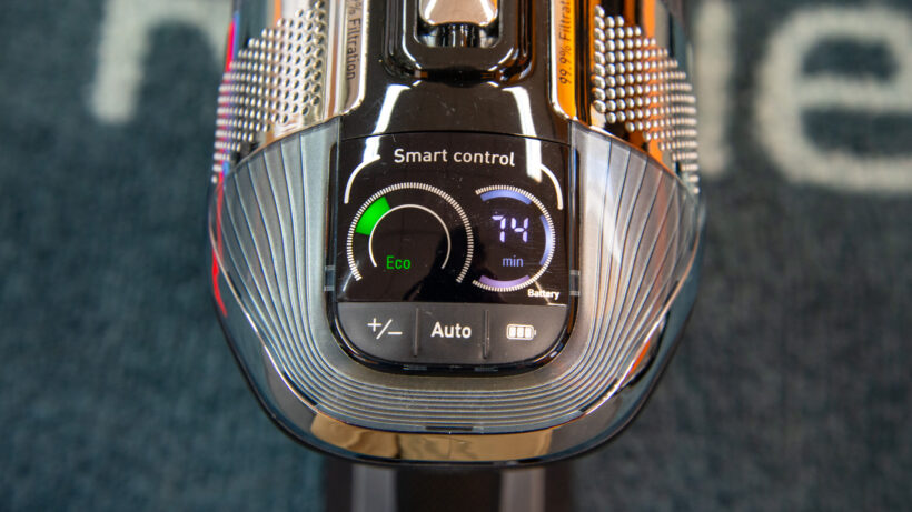 Задний экран и элементы управления Tefal X-Force Flex 14.60