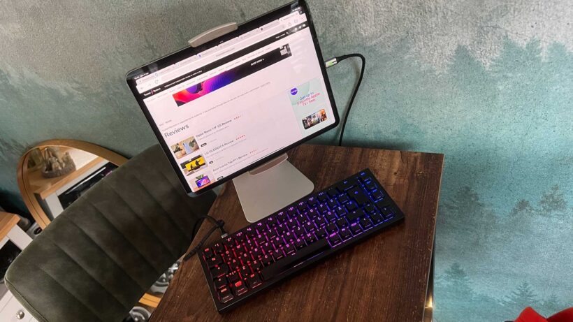 Общий вид рабочей станции Cherry XTRFY K5V2.
