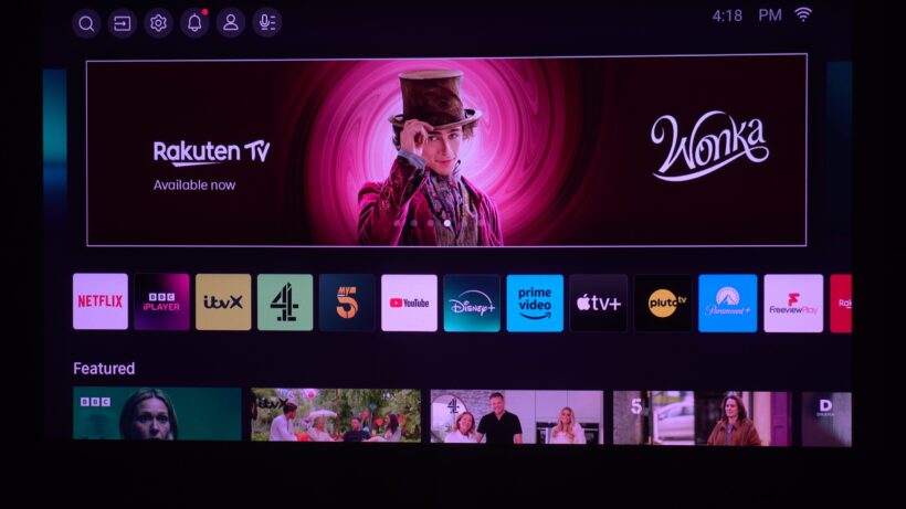 Интерфейс Hisense C1 VIDDA
